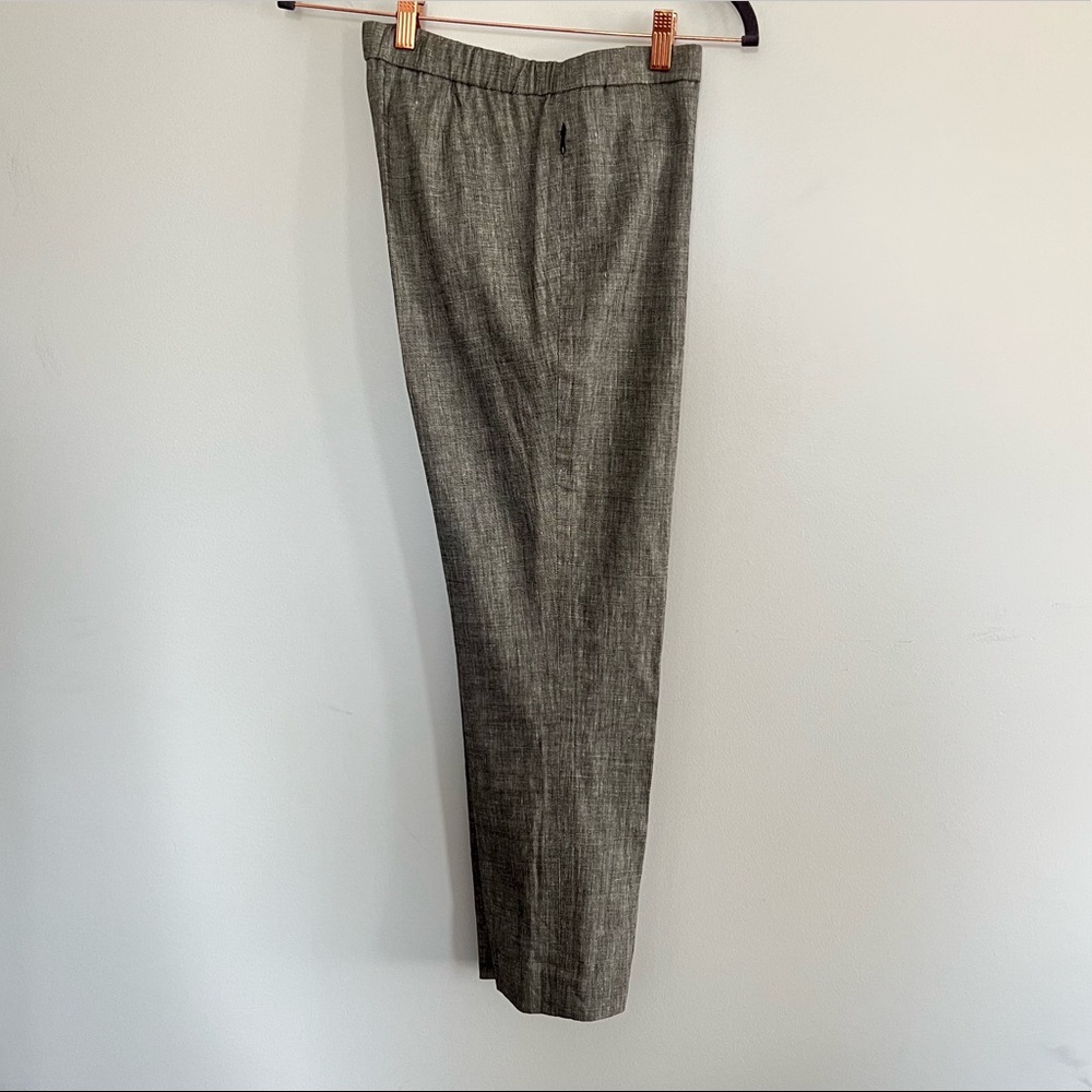 Theory Basic Pull On Pants Sharkskin Crunch Women… - image 5